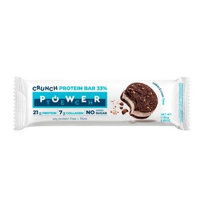 POWER TECH μπάρα πρωτεϊνης με cookies και cream 65gr – Μπάρες Πρωτεΐνης