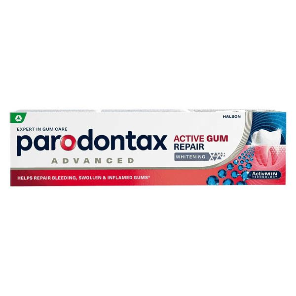 PARODONTAX οδοντόκρεμα active gum repair whitening 75ml – Οδοντόκρεμες