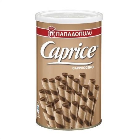 ΠΑΠΑΔΟΠΟΥΛΟΥ Caprice πουράκια cappuccino 250gr – Παπαδοπούλου – Σοκολάτες