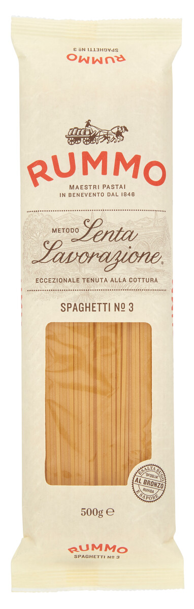 RUMMO ζυμαρικά No3 spaghetti 500gr