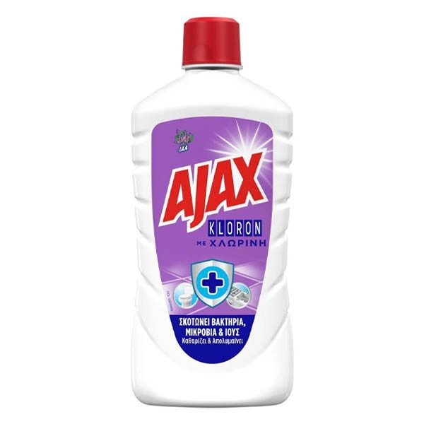 AJAX Kloron υγρό καθαριστικό γενικής χρήσης lila 1lt – Καθαριστικά Επιφανειών
