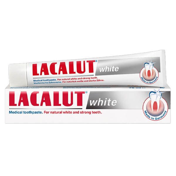 LACALUT οδοντόκρεμα white 75ml – Οδοντόκρεμες