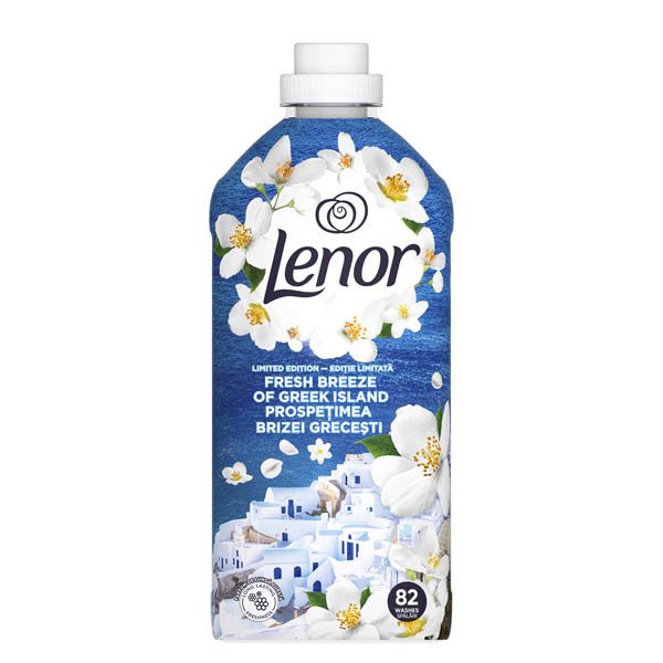 LENOR συμπυκνωμένο μαλακτικό ρούχων greek island 82μεζ 1722ml – Μαλακτικά Ρούχων