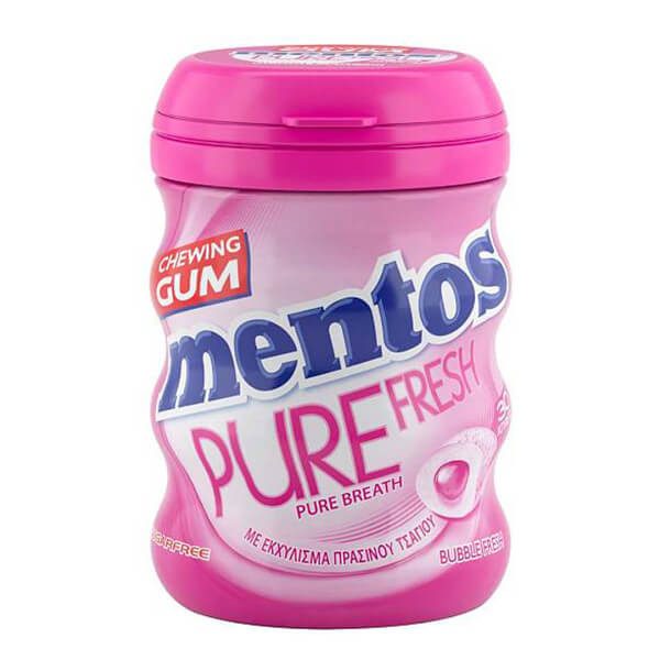MENTOS τσίχλες pure fresh bubble fresh 4x60gr – Καραμέλες, Γλειφιτζούρια και Τσίχλες