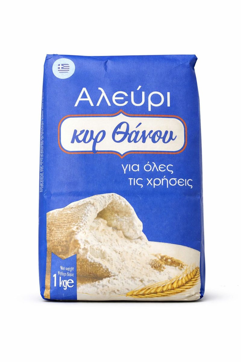 ΤΟΥ ΚΥΡ ΘΑΝΟΥ αλεύρι για όλες τις χρήσεις 1kg – Του κυρ Θάνου