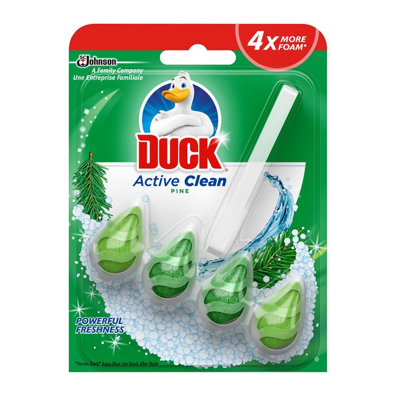 DUCK αποσμητικό τουαλέτας με θήκη πεύκο 38,6gr – Καθαριστικά Μπάνιου