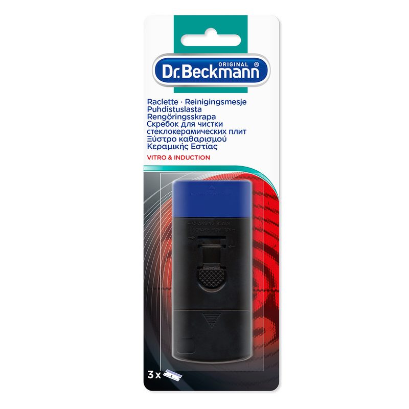 DR. BECKMANN ξύστρα καθαρισμού κεραμικής εστίας με 3 ανταλλακτικά – Καθαριστικά Κουζίνας