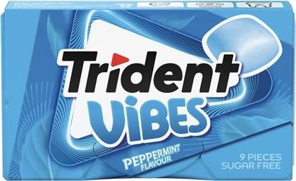 TRIDENT τσίχλες vibes με μέντα 21gr – Καραμέλες, Γλειφιτζούρια και Τσίχλες