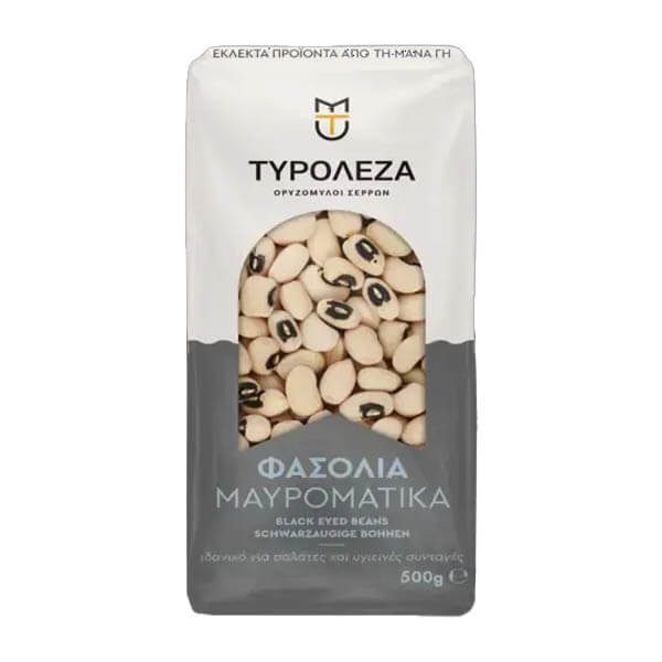 ΤΥΡΟΛΕΖΑ φασόλια μαυρομάτικα 500gr – Τυρολέζα – Όσπρια