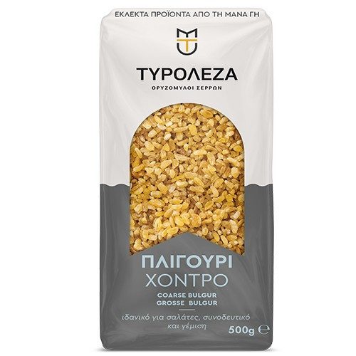 ΤΥΡΟΛΕΖΑ ζυμαρικά πλιγούρι χοντρό 500gr – Τυρολέζα