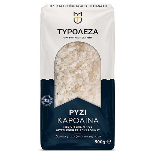 ΤΥΡΟΛΕΖΑ ρύζι καρολίνα 500gr – Τυρολέζα