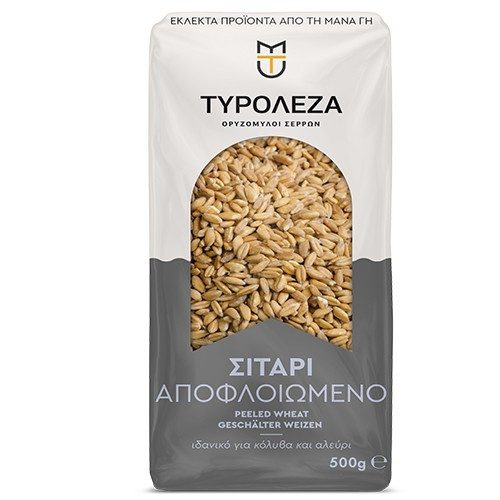 ΤΥΡΟΛΕΖΑ σιτάρι αποφλοιωμένο 500gr – Τυρολέζα – Δημητριακά