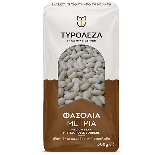 ΤΥΡΟΛΕΖΑ φασόλια μέτρια 500gr – Τυρολέζα – Όσπρια