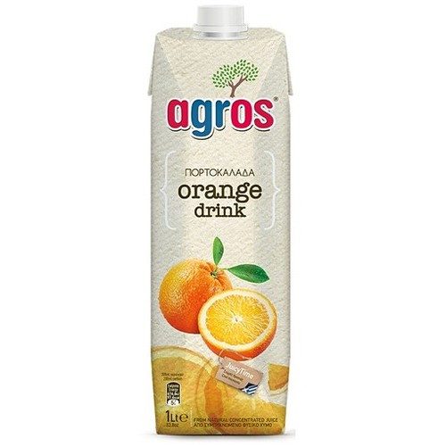 AGROS χυμός πορτοκάλι 1lt – Χυμοί