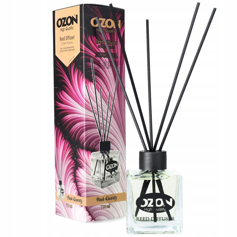 OZON αρωματικό χώρου με στικ pink quartz 110ml – Αρωματικά Χώρου