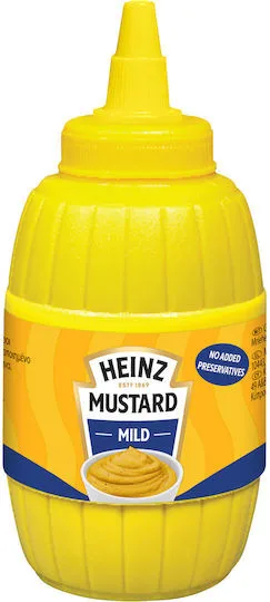 HEINZ μουστάρδα απαλή 290gr – Σάλτσες και Dressings