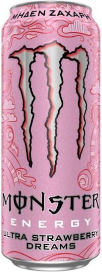 MONSTER ενεργειακό ποτό φράουλα χωρίς ζάχαρη 500ml – Αναψυκτικά