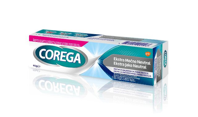 COREGA στερεωτική κρέμα οδοντοστοιχίας extra strong 40gr – Προϊόντα για Τεχνητές Οδοντοστοιχίες