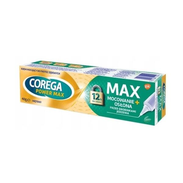 COREGA στερεωτική κρέμα οδοντοστοιχίας max hold+ lasting fresh mint 70gr – Προϊόντα για Τεχνητές Οδοντοστοιχίες