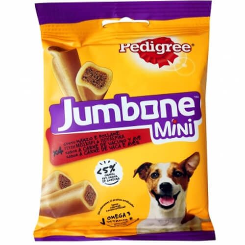 PEDIGREE jumbone mini 4τεμ 160gr – Λιχουδιές/Σνακ Σκύλων