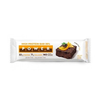 POWER TECH μπάρα πρωτεϊνης με κακάο και πορτοκάλι 60gr – Μπάρες Πρωτεΐνης