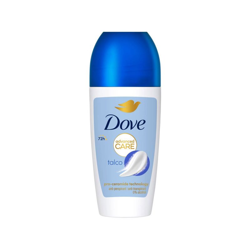 DOVE αποσμητικό σώματος roll-on advanced talco 50ml – Αποσμητικά