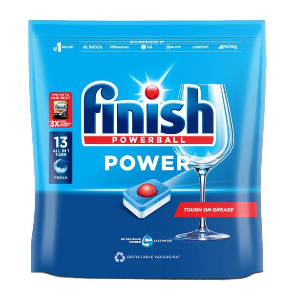 FINISH 13 tabs - (POWERBALL) – Απορρυπαντικά Πλυντηρίου Πιάτων