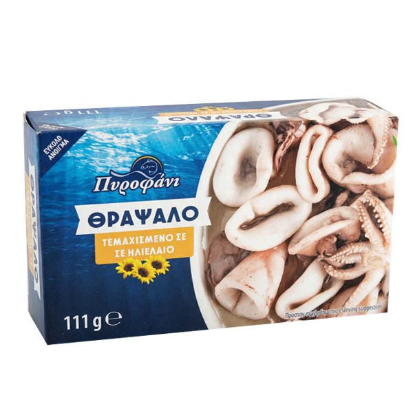 ΠΥΡΟΦΑΝΙ θράψαλο σε φυτικό λάδι 111gr – Πυροφάνι – Τρόφιμα Μακράς Συντήρησης