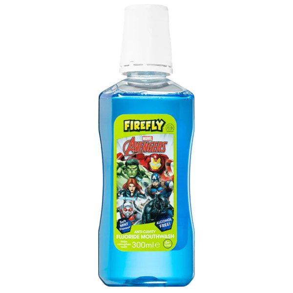 AVENGERS στοματικό διάλυμα παιδικό 300ml – MrPanda – Προϊόντα Παιδικού και Βρεφικού Βουρτσίσματος Δοντιών