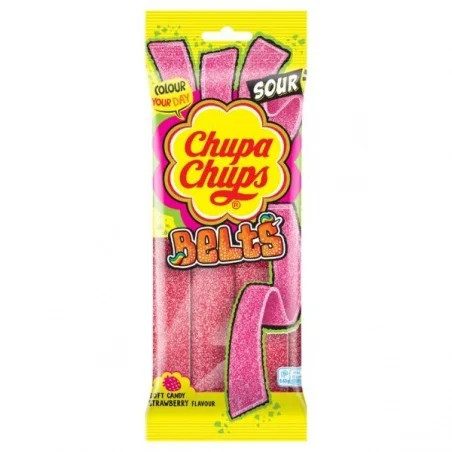 CHUPA CHUPS ζαχαρωτά μαλακό γλώσσα με γεύση φράουλα 58gr – Καραμέλες, Γλειφιτζούρια και Τσίχλες