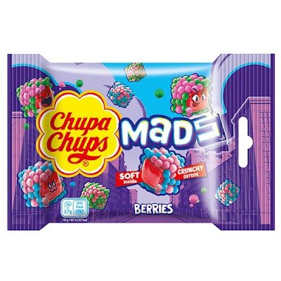 CHUPA CHUPS ζαχαρωτά με γεύση berries 45gr – Καραμέλες, Γλειφιτζούρια και Τσίχλες