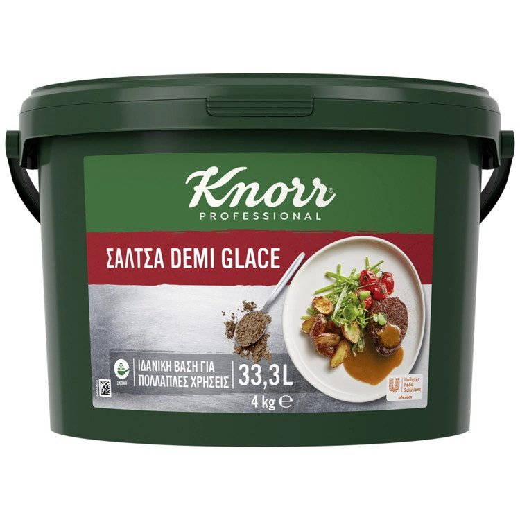 KNORR σάλτσα demi glace αφυδατωμένη 4kg – Σάλτσες και Dressings