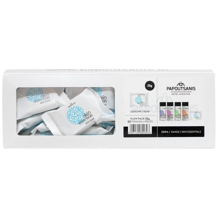 ΠΑΠΟΥΤΣΑΝΗΣ Skin Essentials σαπούνι ατομικό 50x25gr – Παπουτσάνης – Προϊόντα Καθαρισμού Σώματος