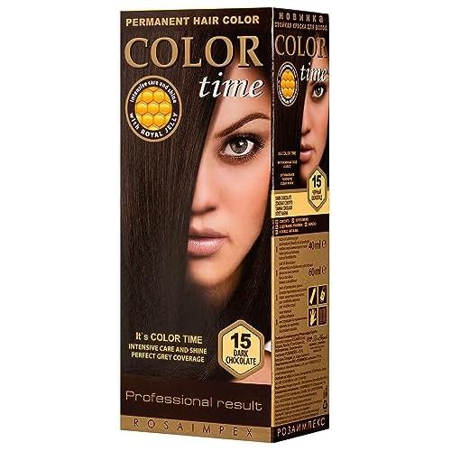 COLOR TIME βαφή μαλλιών No20 σκούρο σοκολατί 115ml – Βαφές Μαλλιών