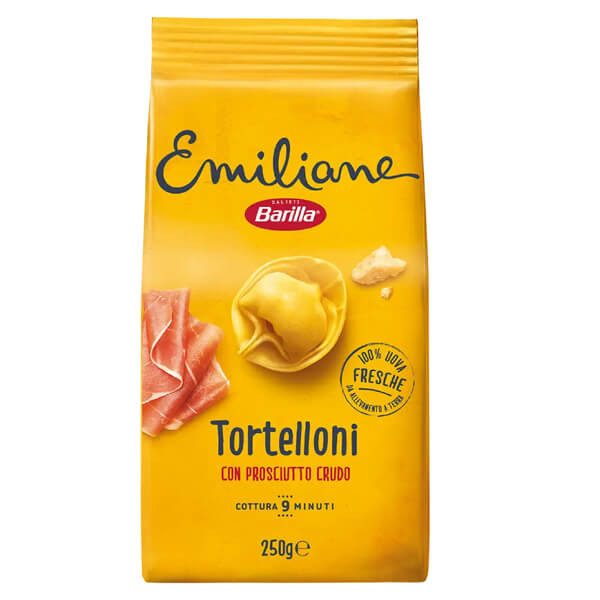 BARILLA ζυμαρικά τορτελίνια prosciutto 250gr