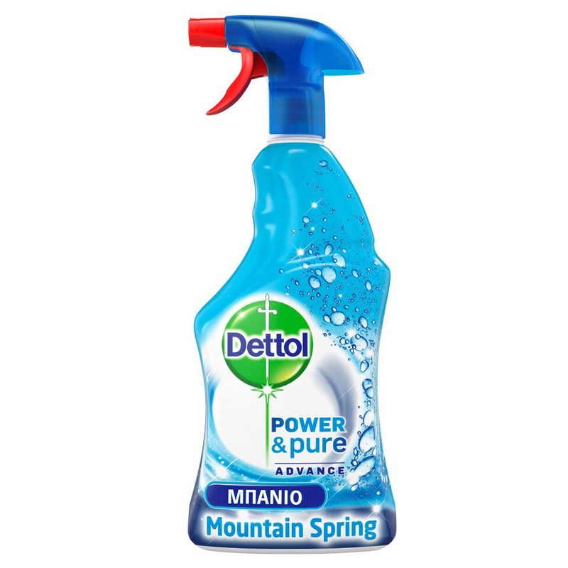 DETTOL υγρό καθαριστικό γενικής χρήσης power και fresh spray θαλασσινή φρεσκάδα 500ml – Καθαριστικά Επιφανειών