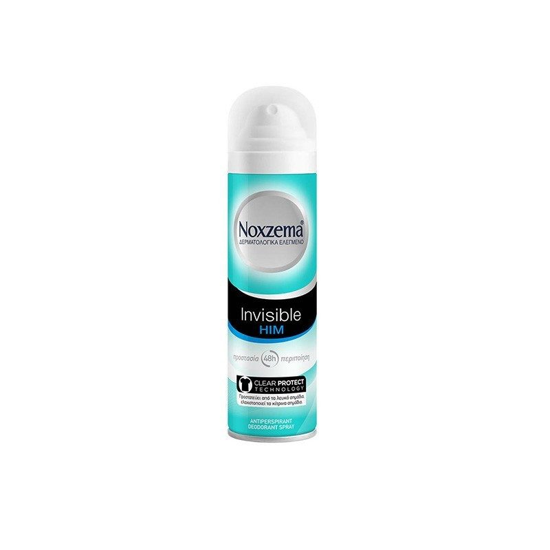 NOXZEMA αποσμητικό σώματος spray invisible him 150ml – Αποσμητικά