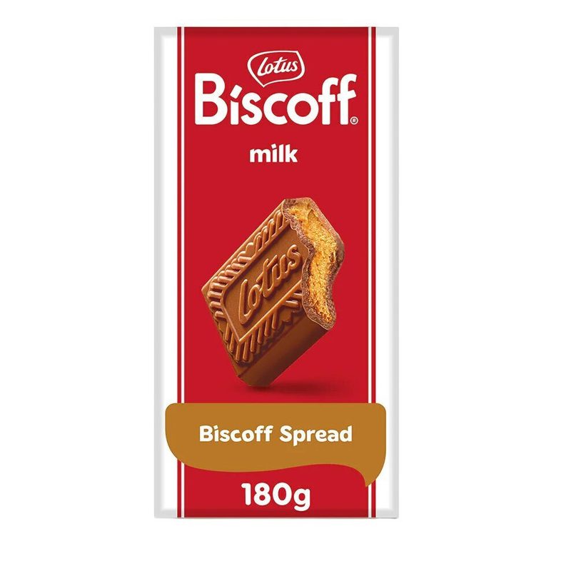 LOTUS BISCOFF σοκολάτα γάλακτος με γέμιση speculoos cream 180gr – Σοκολάτες