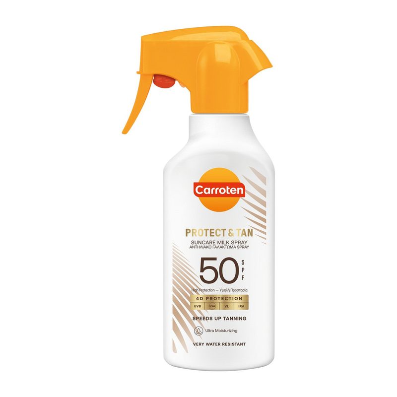 CARROTEN αντιηλιακό γαλάκτωμα protect και tan spf50 spray 270ml – Αντηλιακά