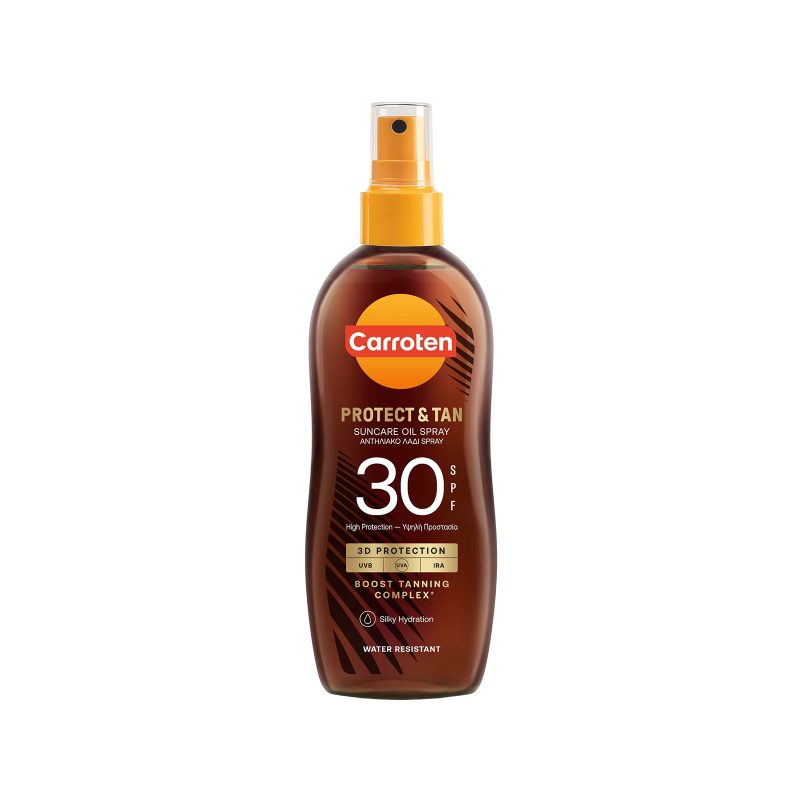 CARROTEN αντιηλιακό λάδι μαυρίσματος protect και tan spf30 spray 150ml – Αντηλιακά