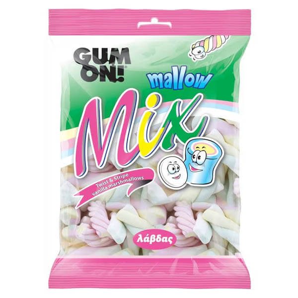 GUM ON 120gr - (MARSMALLOWS) – Λάβδας – Καραμέλες, Γλειφιτζούρια και Τσίχλες