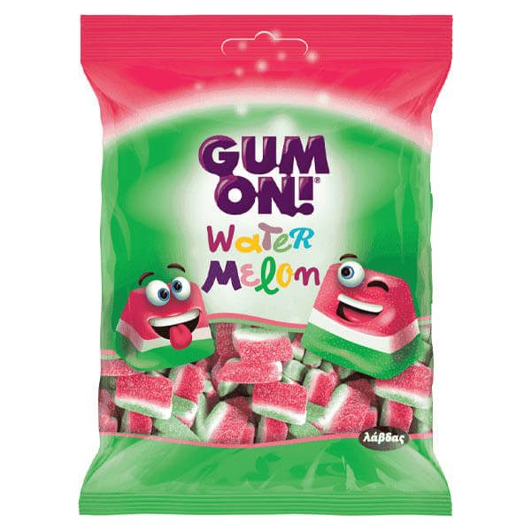 GUM ON 80gr - (ΦΕΤΑ ΚΑΡΠΟΥΖΙ) – Λάβδας – Καραμέλες, Γλειφιτζούρια και Τσίχλες