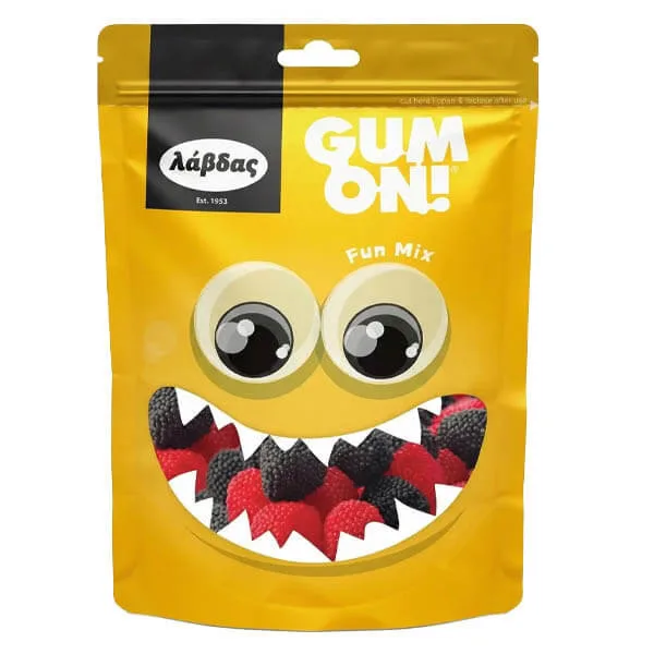 GUM ON 90gr - (ΒΑΤΟΜΟΥΡΑ) – Λάβδας – Καραμέλες, Γλειφιτζούρια και Τσίχλες