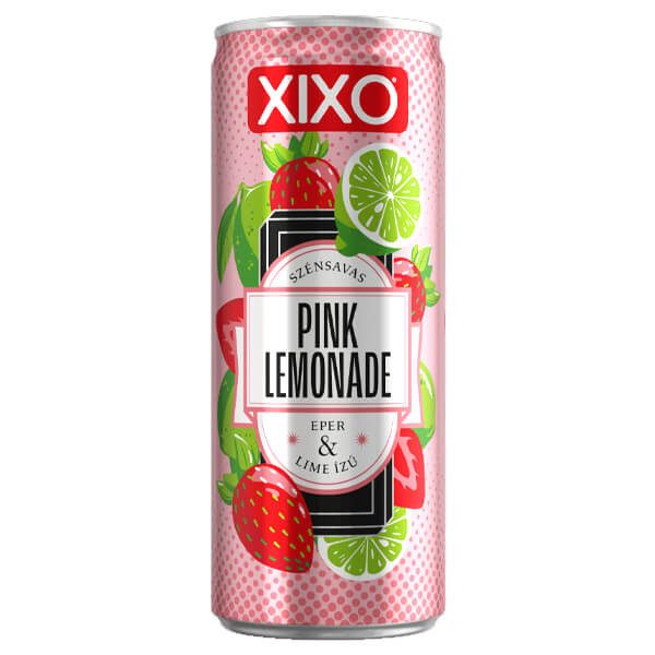 XIXO αναψυκτικό ροζ λεμονάδα 250ml – Αναψυκτικά
