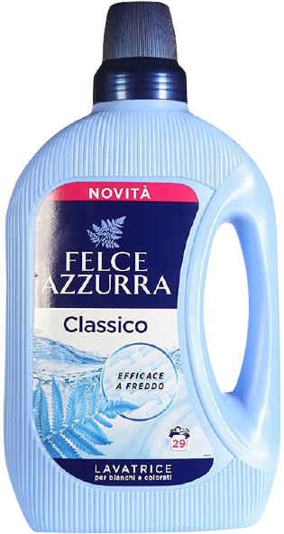 FELCE AZZURRA υγρό πλυντηρίου ρούχων κλασικό 1,595lt – Απορρυπαντικά Ρούχων