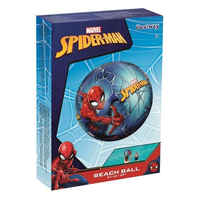 TNS BestWay φουσκωτή μπάλα θαλάσσης spider-man 2+ χρονών – Φουσκωτά και Στρώματα Θαλάσσης