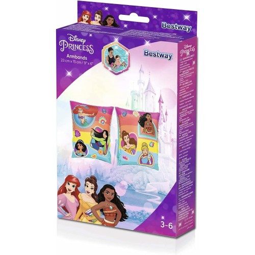 TNS BestWay μπρατσάκια 3-6 χρονών princess 23x15cm