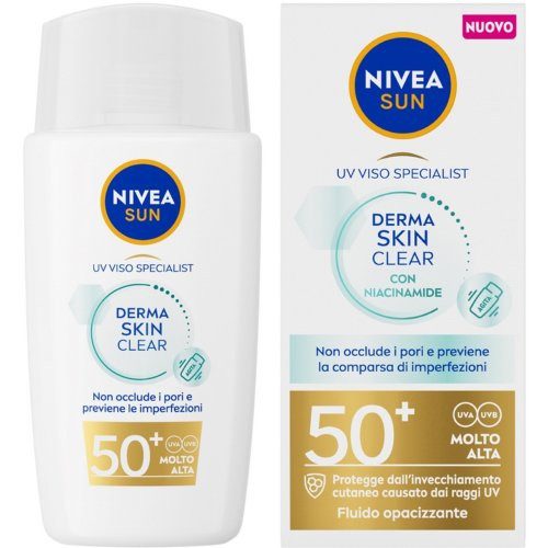NIVEA αντιηλιακή λοσιόν derma skin FP50+ 40ml – Αντηλιακά