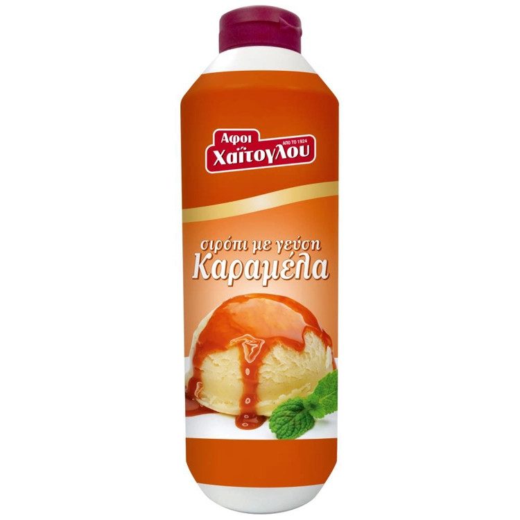 ΑΦΟΙ ΧΑΙΤΟΓΛΟΥ σιρόπι με γεύση καραμέλα 1,2kg – Αφοι Χαΐτογλου – Επικαλύψεις / Toppings Ζαχαροπλαστικής