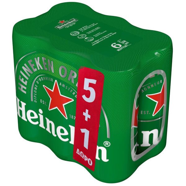HEINEKEN μπύρα lager 6x330ml – Μπύρες